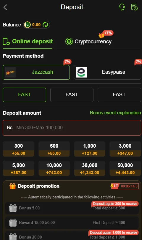 Y222 Deposit