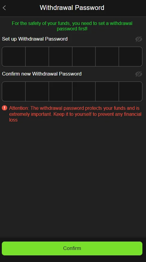 Y222 Withdraw